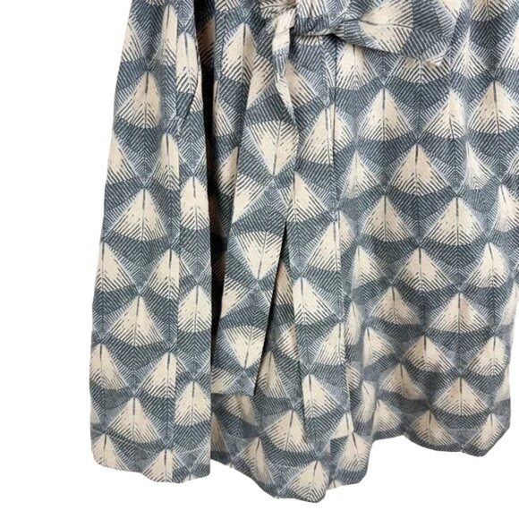 NWT En Saison Shelly Romper in Blue Natural - Picture 7 of 9